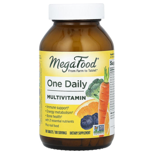 MegaFood-One Daily Multivitamin-180 Tablets