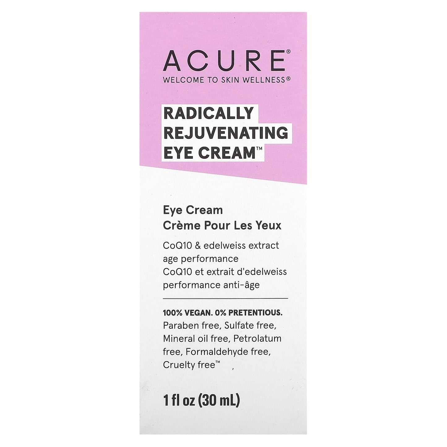 ACURE, Radically Rejuvenating, Eye Cream, 1 fl oz (30 ml)