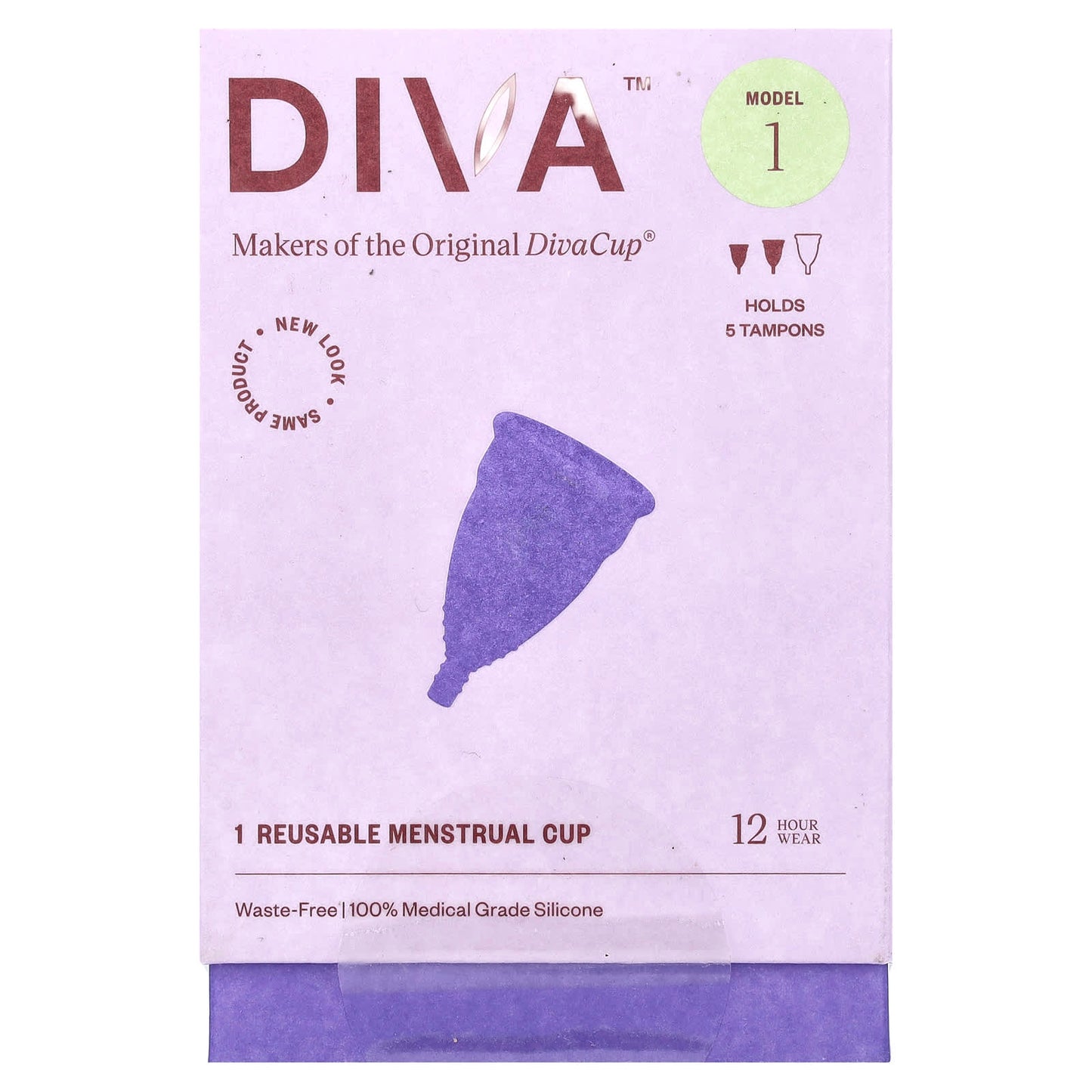 Diva International-DivaCup-Model 1-1 Reusable Menstrual Cup