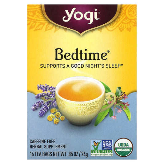 Yogi Tea-Bedtime-Caffeine Free-16 Tea Bags-.85 oz (24 g)