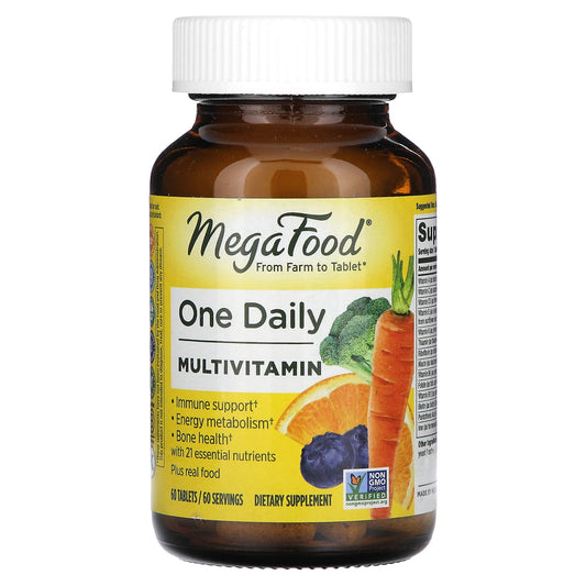 MegaFood-One Daily Multivitamin-60 Tablets