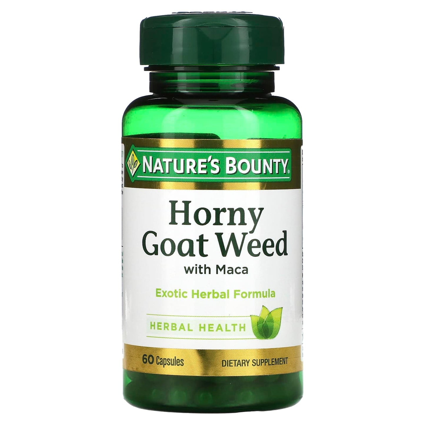 Nature's Bounty-Horny Goat Weed with Maca-60 Capsules