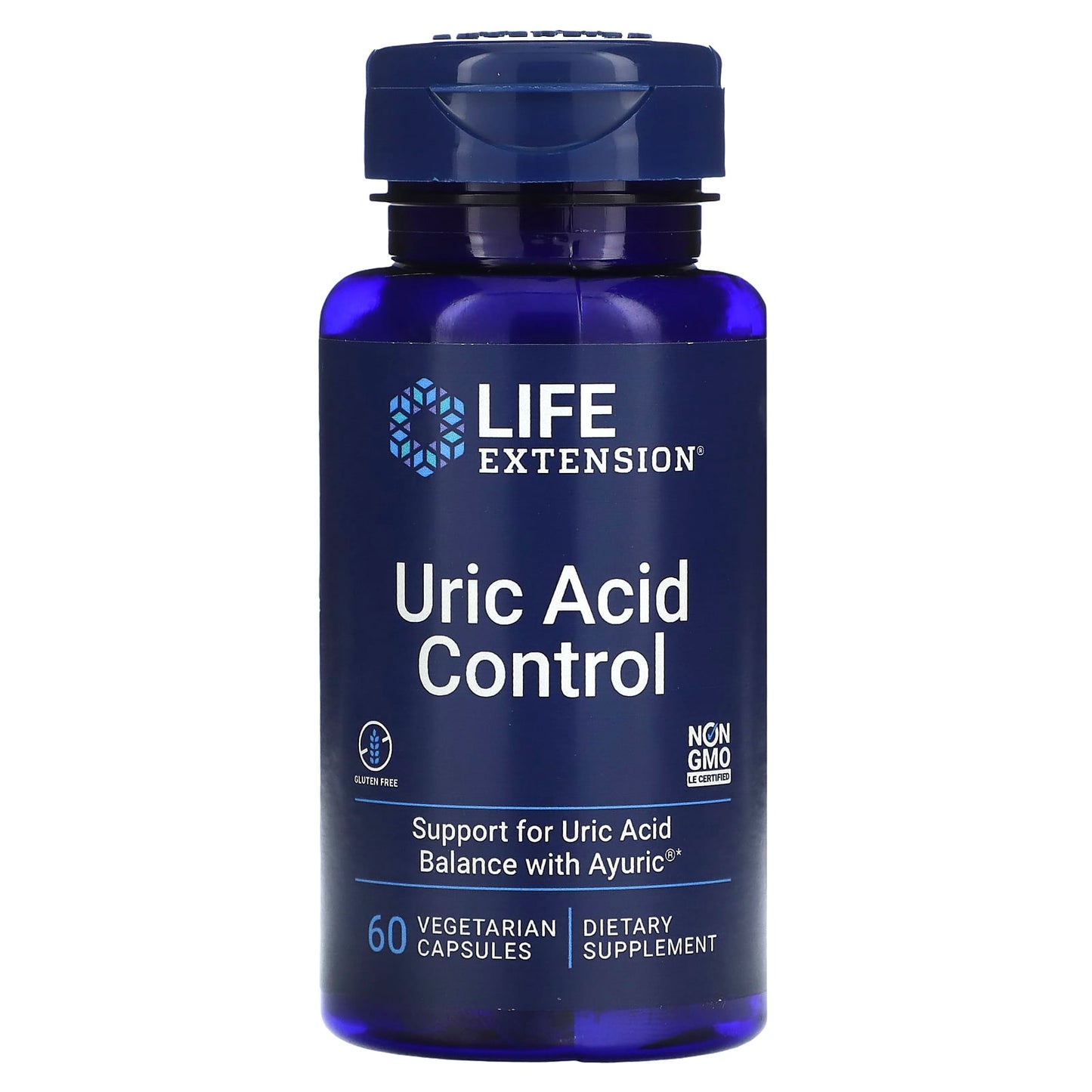 Life Extension-Uric Acid Control-60 Vegetarian Capsules