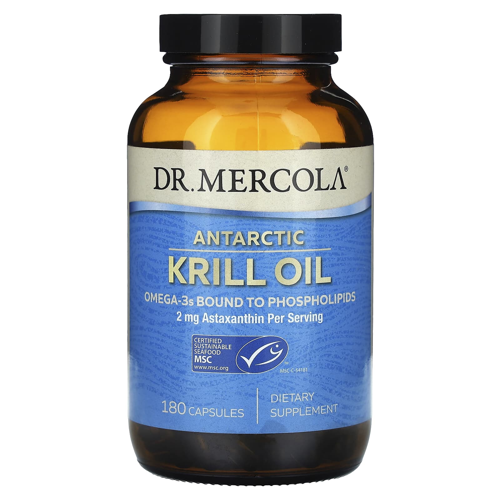 Dr. Mercola-Antarctic Krill Oil-180 Capsules