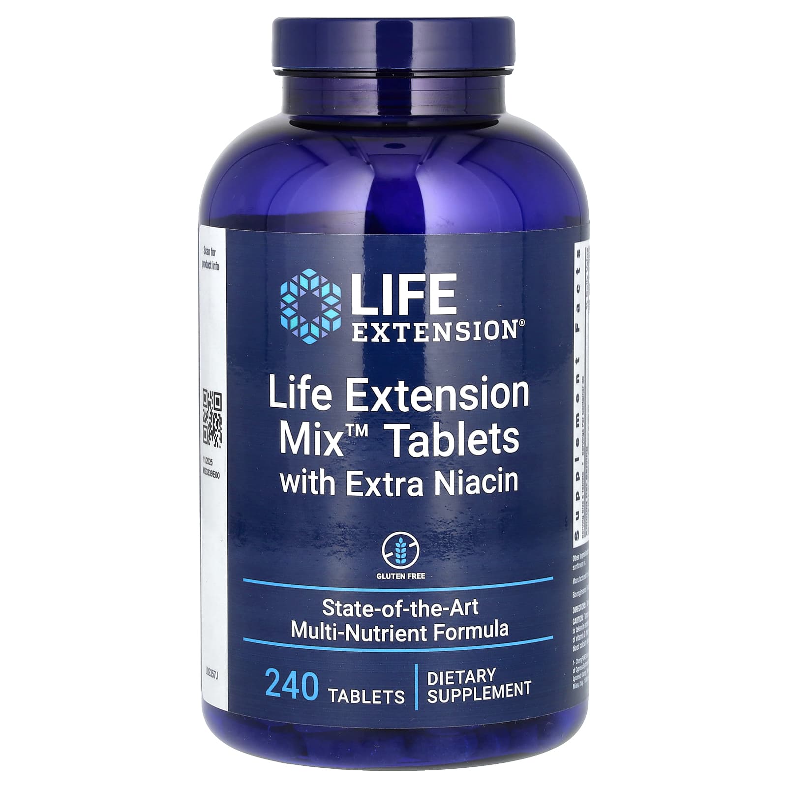 Life Extension-Life Extension Mix Tablets with Extra Niacin-240 Tablets