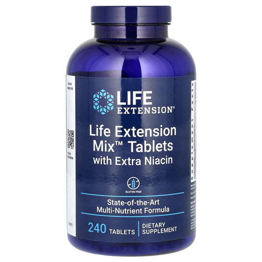 Life Extension-Life Extension Mix Tablets with Extra Niacin-240 Tablets