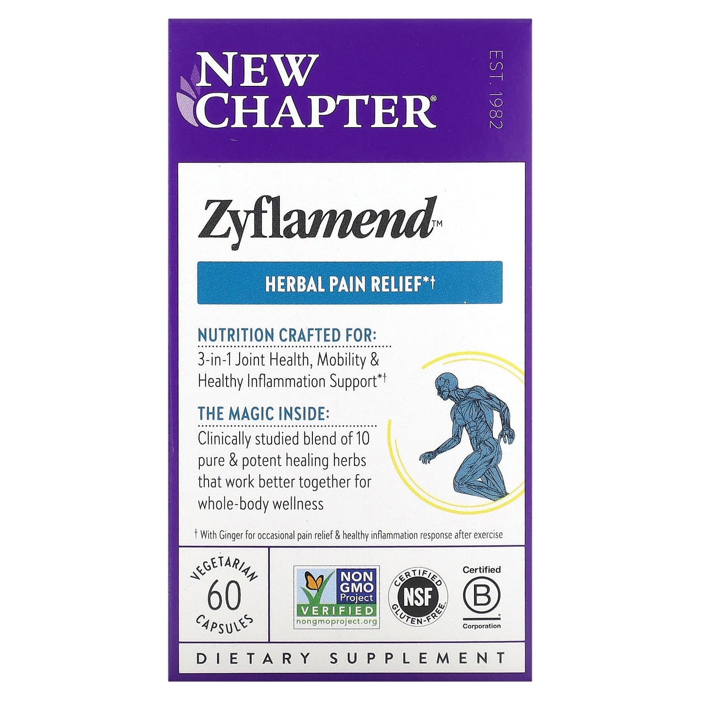 New Chapter-Zyflamend-60 Vegetarian Capsules