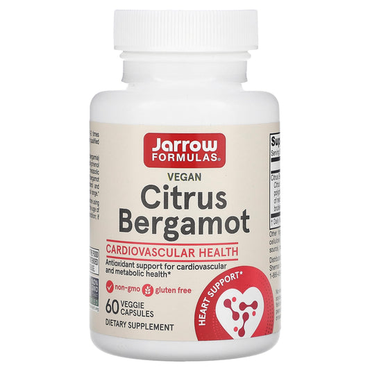 Jarrow Formulas-Citrus Bergamot-60 Veggie Capsules