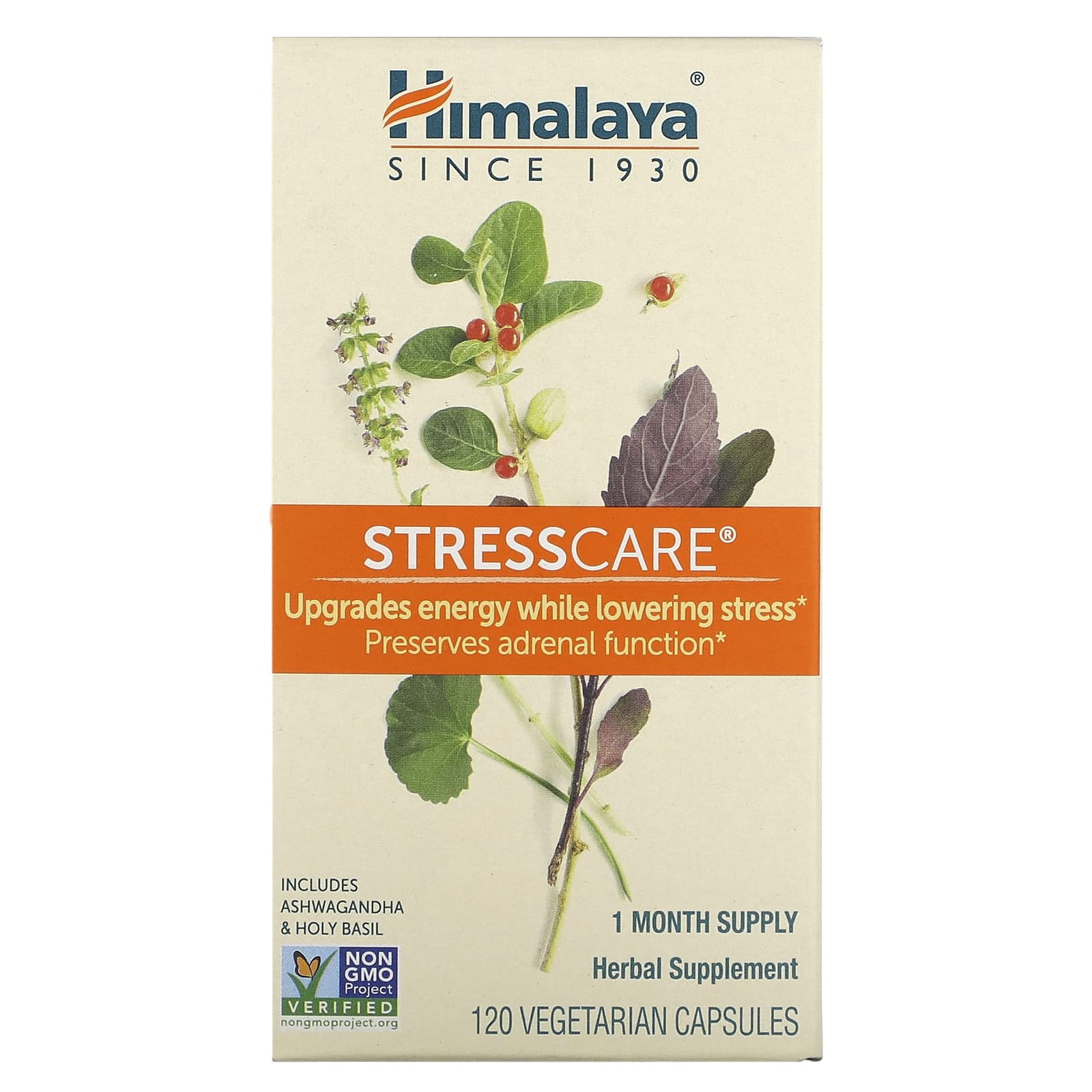 Himalaya-StressCare-120 Vegetarian Capsules