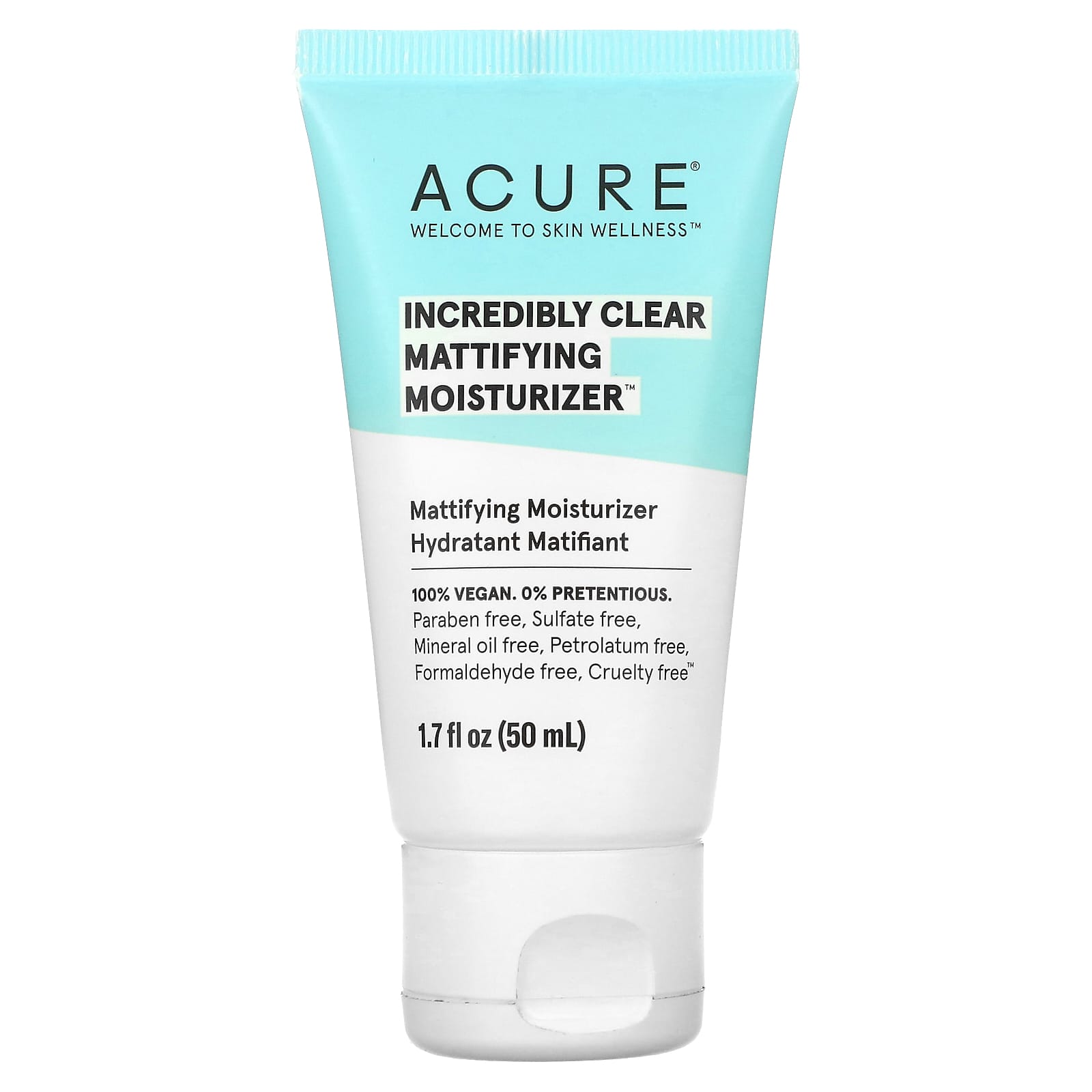 ACURE-Incredibly Clear-Mattifying Moisturizer-1.7 fl oz (50 ml)