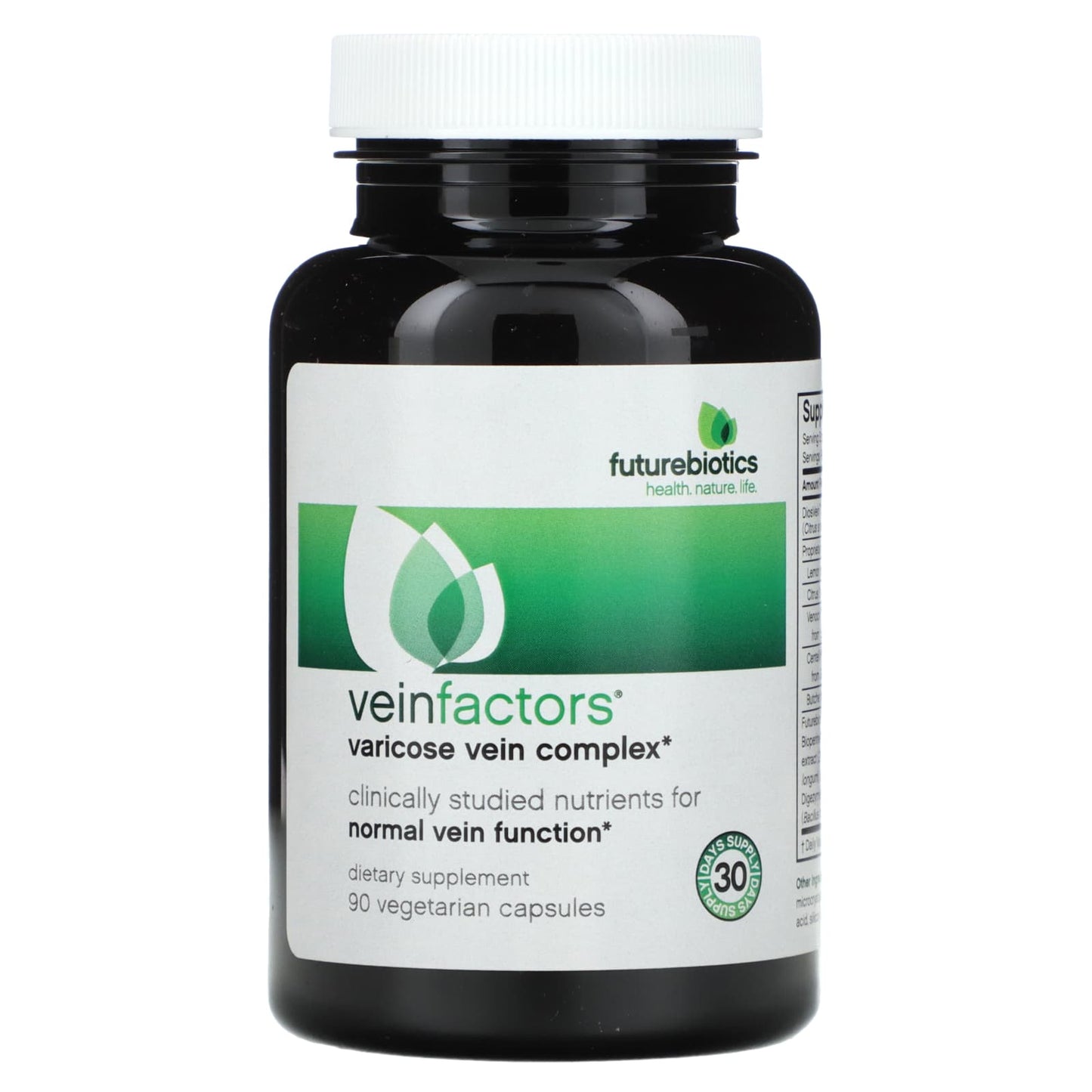 Futurebiotics, VeinFactors, Varicose Vein Complex, 90 Vegetarian Capsules