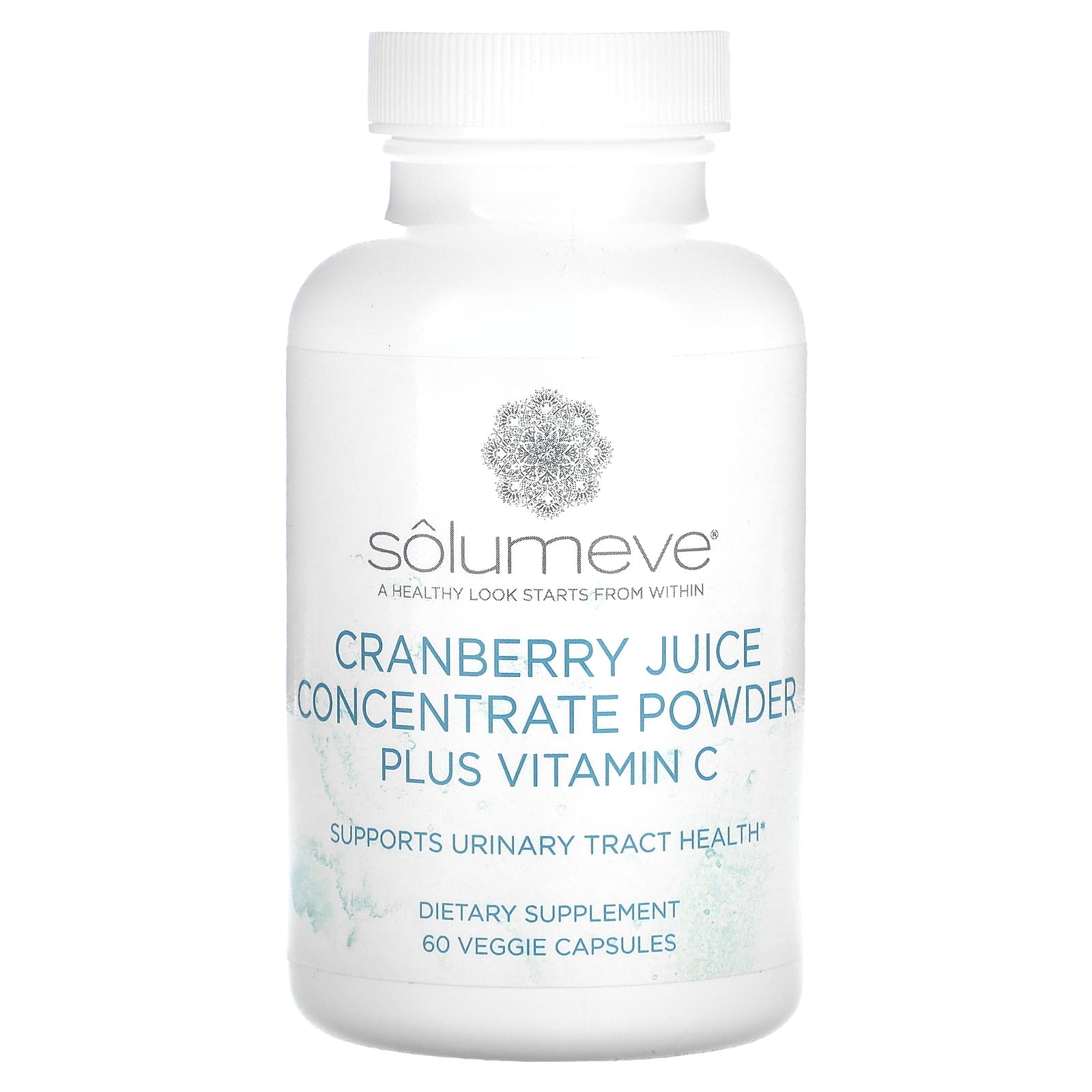 Solumeve-Cranberry Juice Concentrate Plus Vitamin C-60 Veggie Capsules