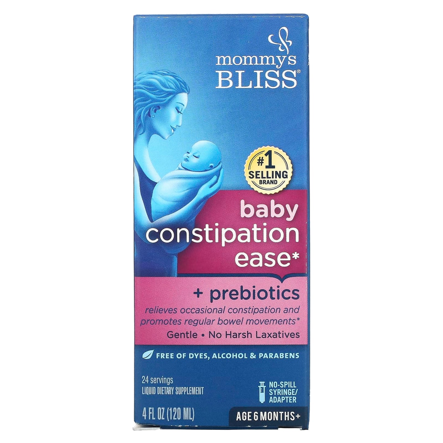 Mommy's Bliss-Baby-Constipation Ease-6 Months+-4 fl oz (120 ml)