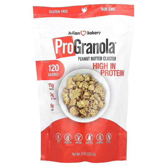 Julian Bakery-ProGranola-Peanut Butter Cluster-9 oz (255 g)