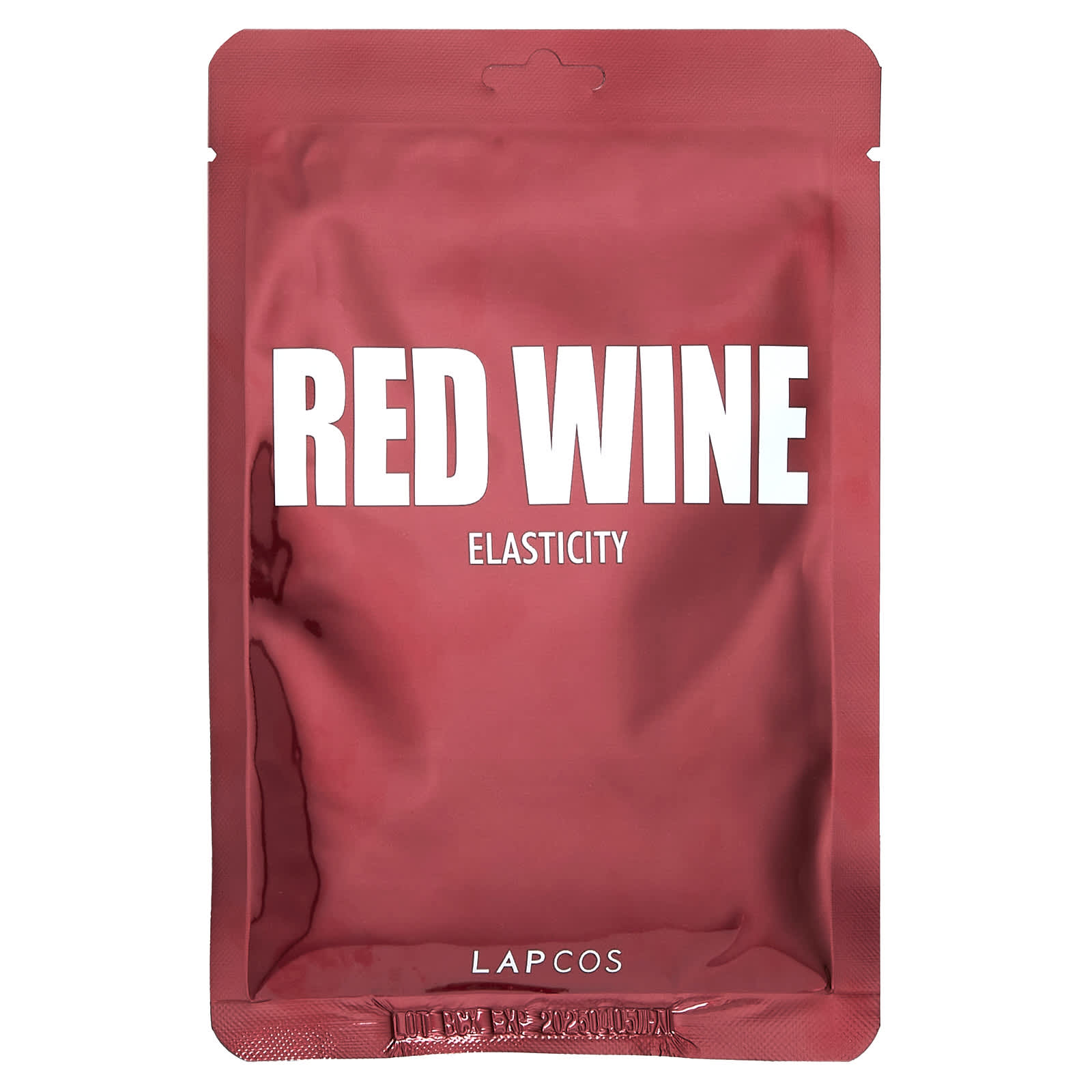 Lapcos-Red Wine Beauty Sheet Mask-Elasticity-1 Sheet-1.01 fl oz (30 ml)