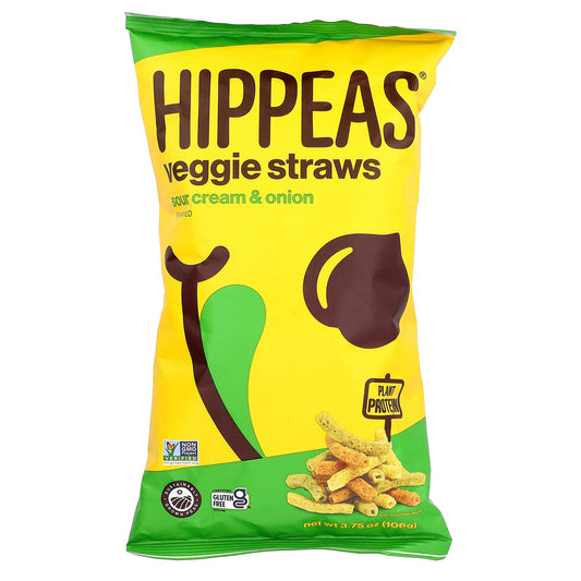 Hippeas-Veggie Straws-Sour Cream & Onion-3.75 oz (106 g)