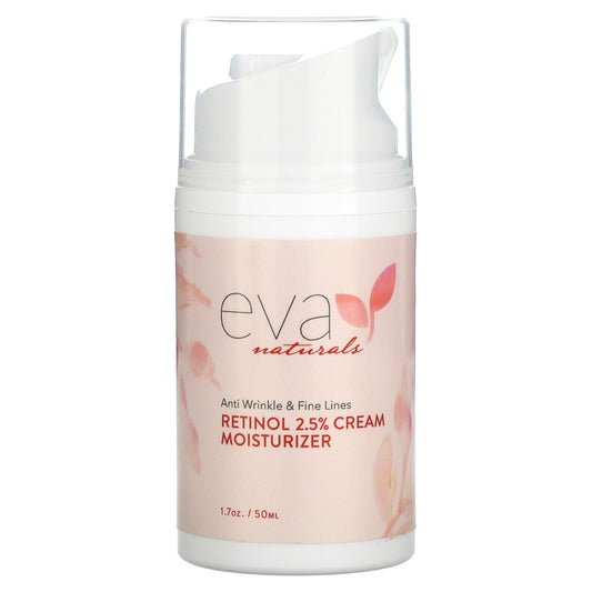 Eva Naturals-Retinol 2.5% Cream Moisturizer-1.7 oz (50 ml)