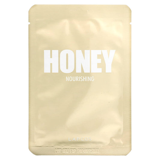 Lapcos-Honey Beauty Sheet Mask-Nourishing-1 Sheet-0.91 fl oz (27 ml)