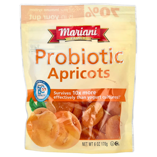 Mariani Dried Fruit-Probiotic Apricots-6 oz (170 g)