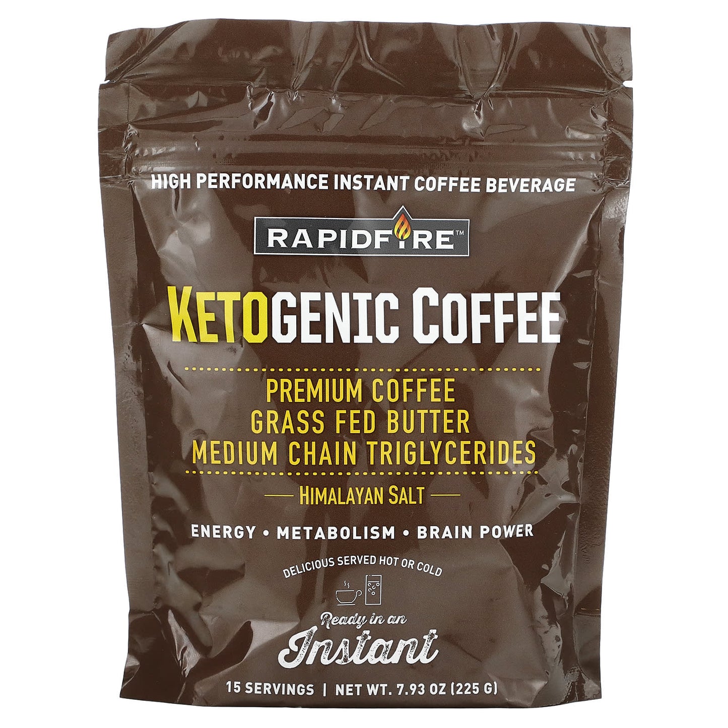 RAPIDFIRE-Ketogenic Coffee-7.93 oz (225 g)