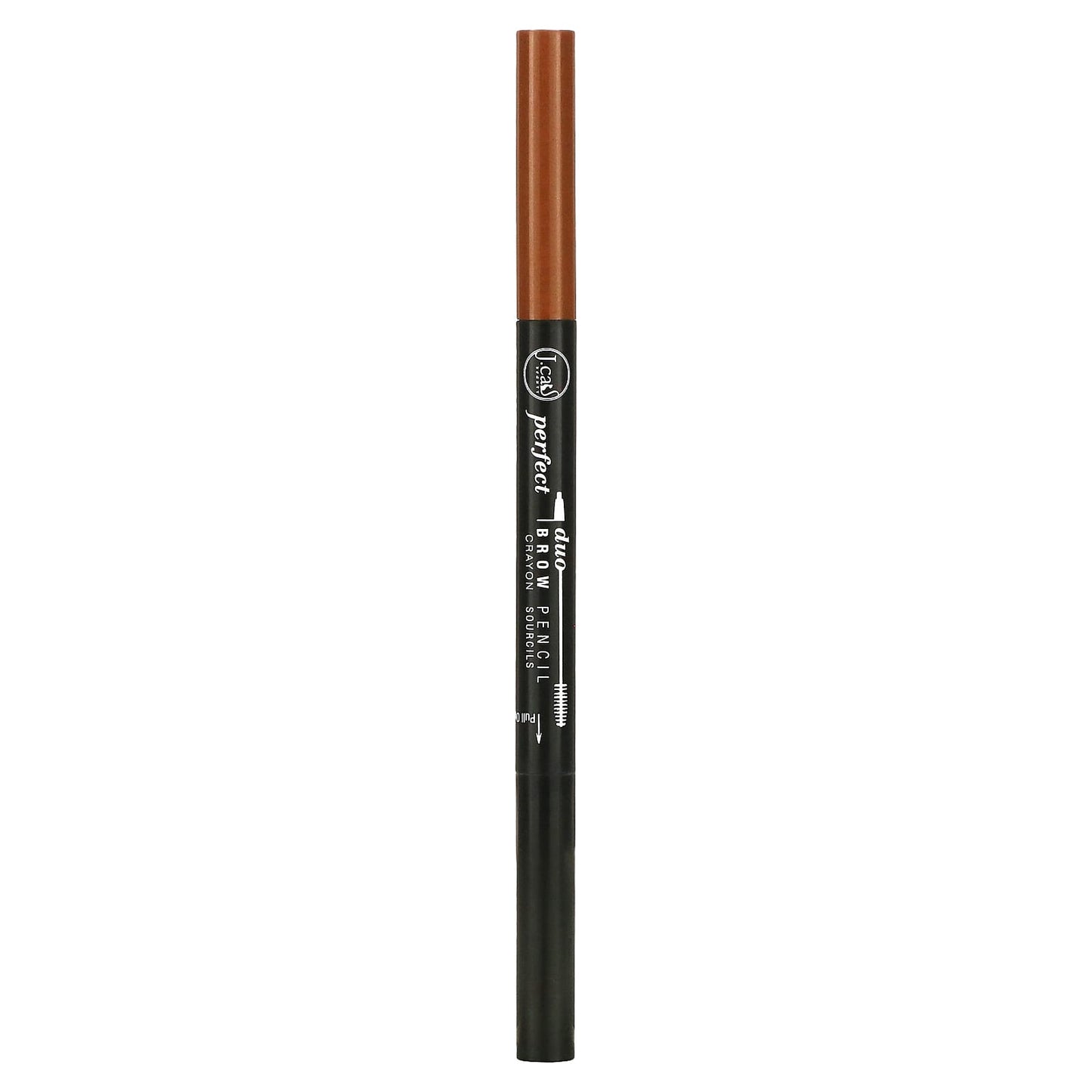 J.Cat Beauty, Perfect Duo Brow Pencil, BDP108 Light Brown, 0.009 oz (0.25 g)