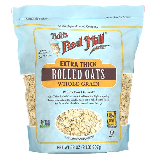 Bob's Red Mill-Extra Thick Rolled Oats-Whole Grain-32 oz (907 g)