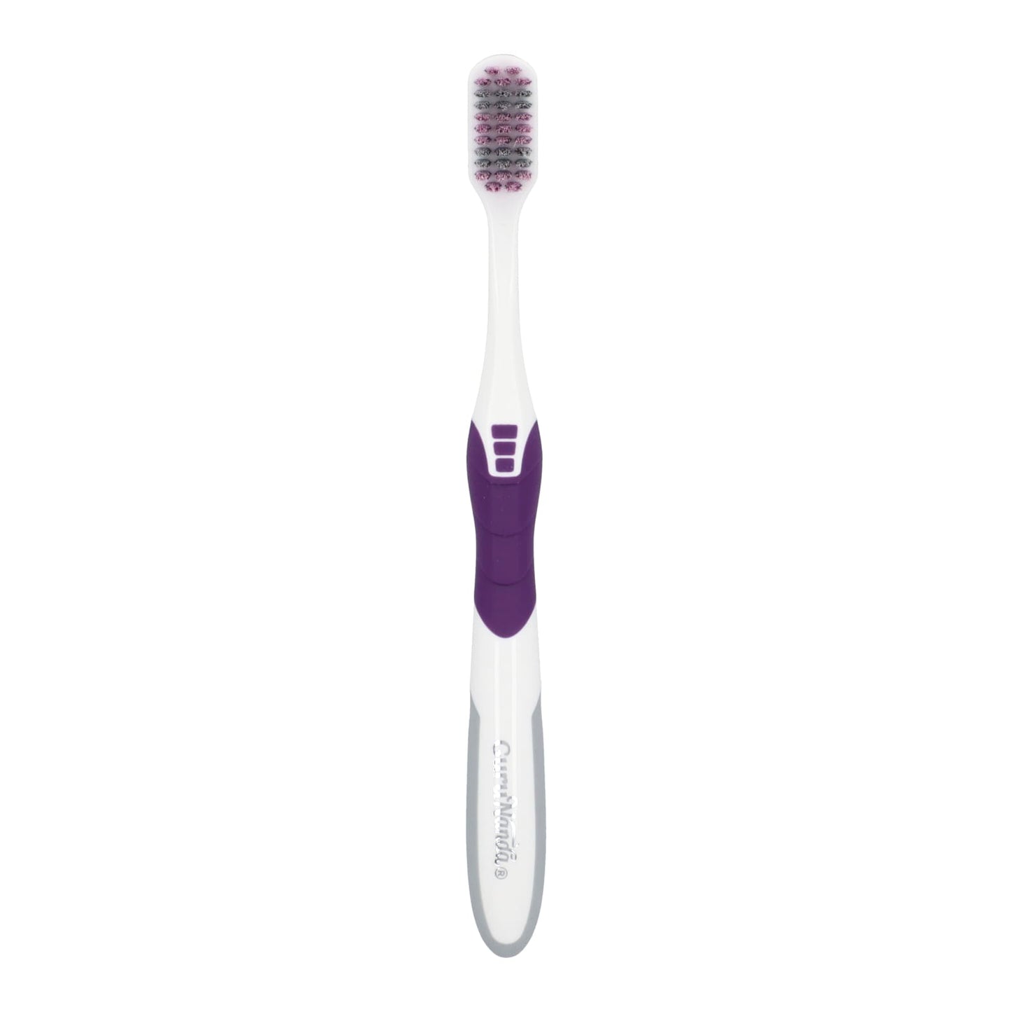 GuruNanda, Whitening Flossing Spiral Bristles Toothbrush, Soft, 1 Toothbrush