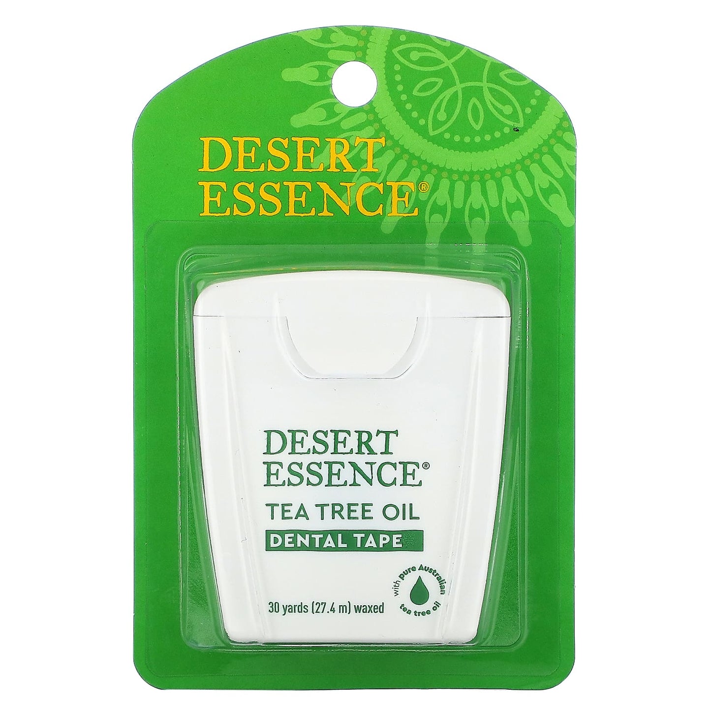 Desert Essence-Tea Tree Oil Dental Tape-Waxed-30 Yds (27.4 m)