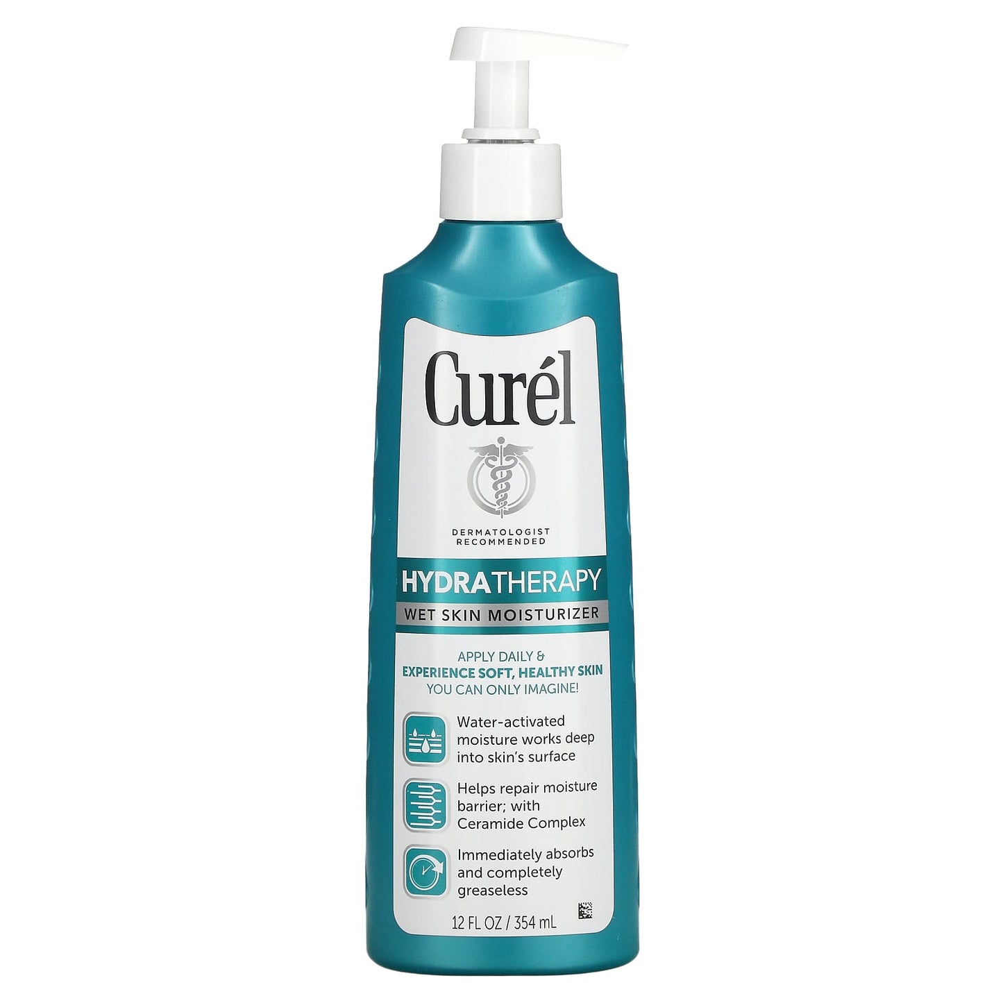 Curel-Hydra Therapy-Wet Skin Moisturizer-12 fl oz (354 ml)