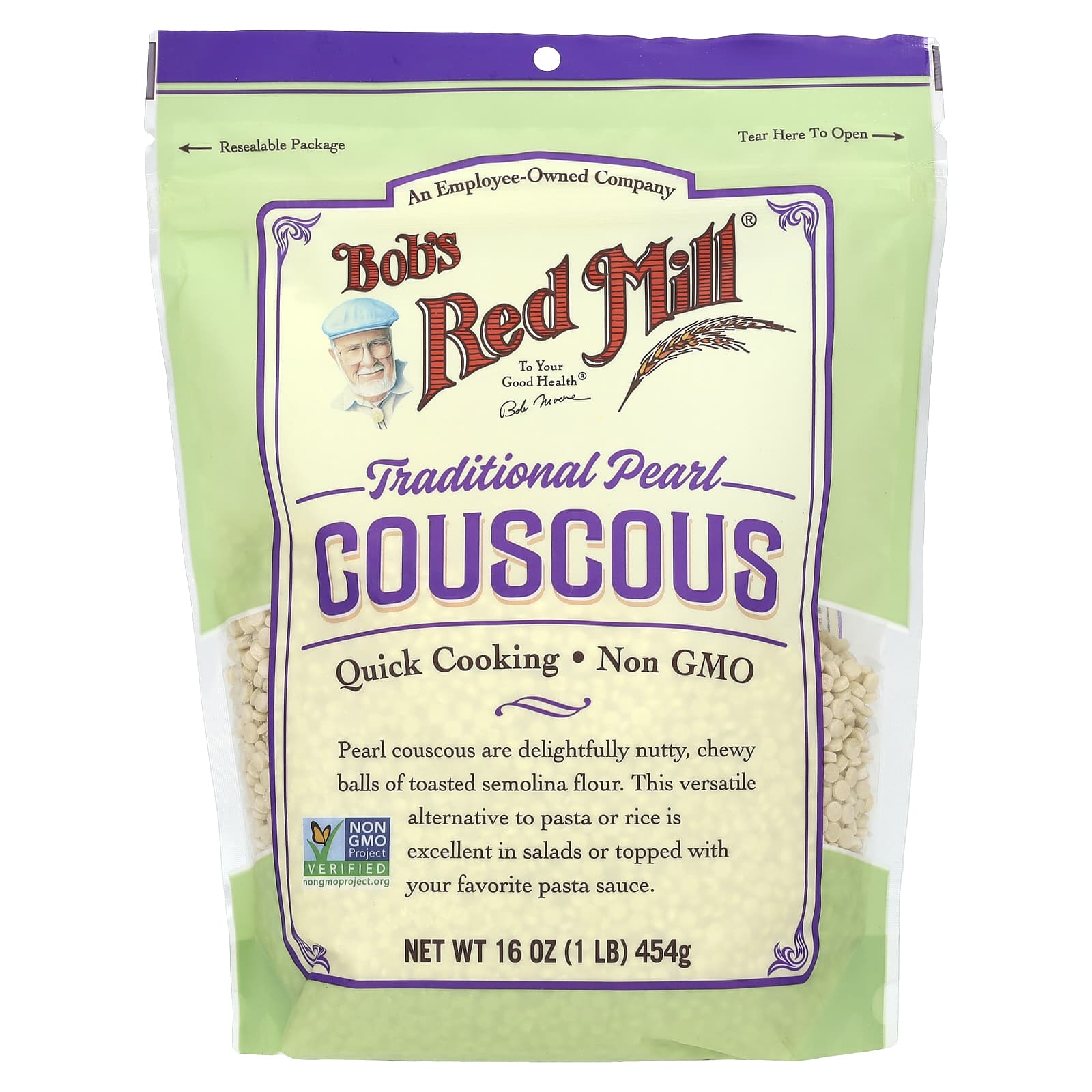 Bob's Red Mill-Traditional Pearl Couscous-16 oz (454 g)