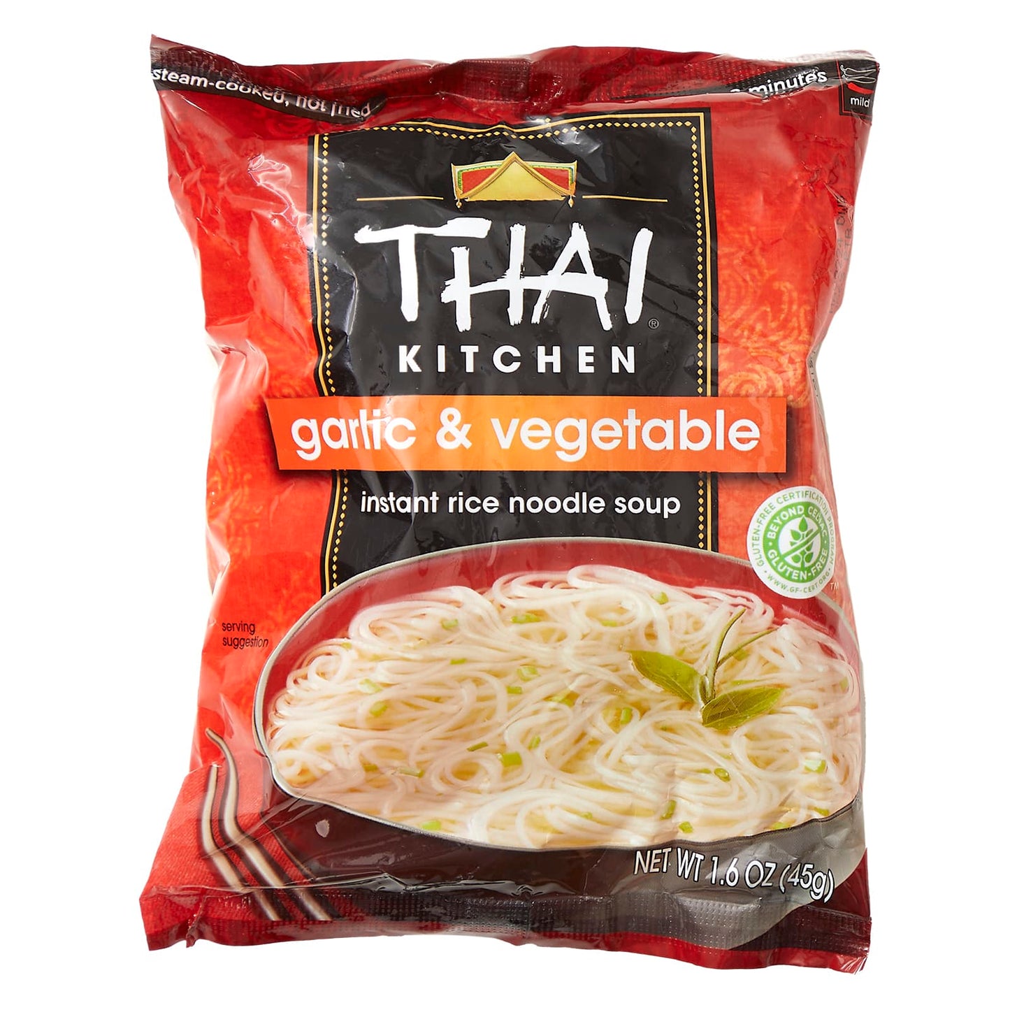 Thai Kitchen-Instant Rice Noodle Soup-Garlic & Vegetable-1.6 oz (45 g)