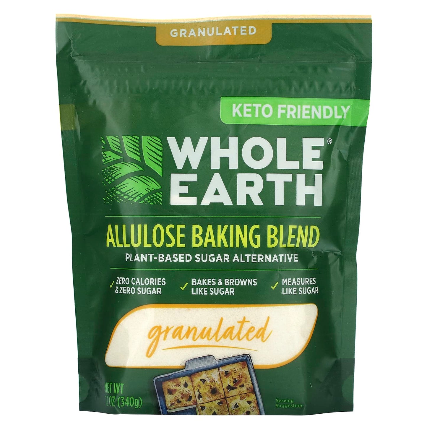 Whole Earth-Allulose Baking Blend-Granulated-12 oz (340 g)