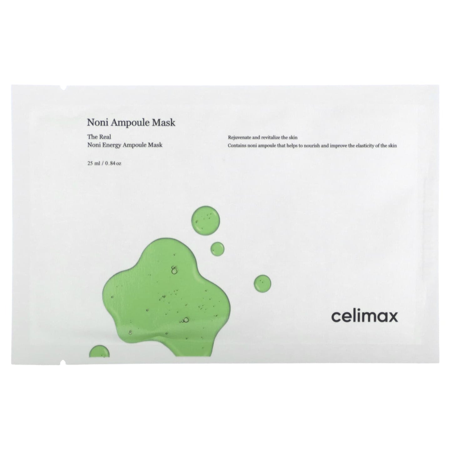 Celimax-Noni Ampoule Beauty Mask-5 Sheets-0.84 oz (25 ml)