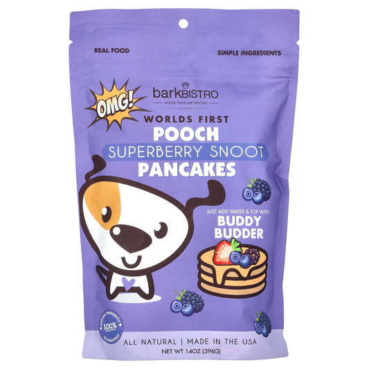 Bark Bistro-Worlds First Pooch Pancakes-Superberry Snoot-14 oz (396 g)