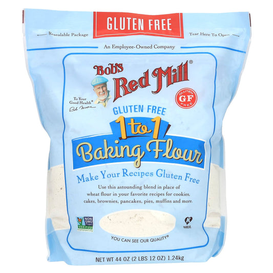 Bob's Red Mill-1 to 1 Baking Flour-Gluten Free-44 oz (1.24 kg)