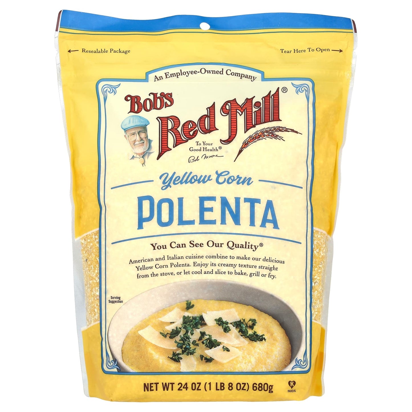 Bob's Red Mill-Yellow Corn Polenta-24 oz (680 g)