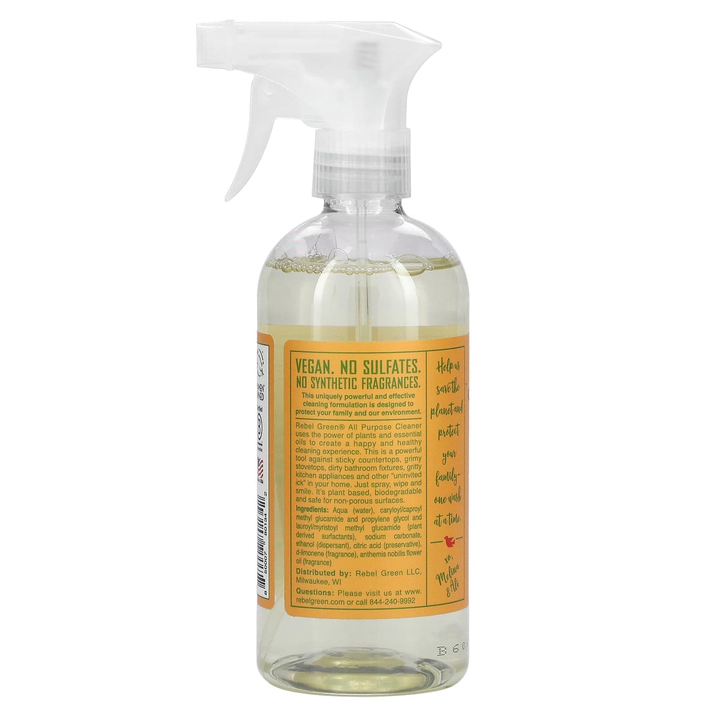 Rebel Green, All Purpose Spray, Chamomile & Orange Blossom, 16 fl oz (473 ml)