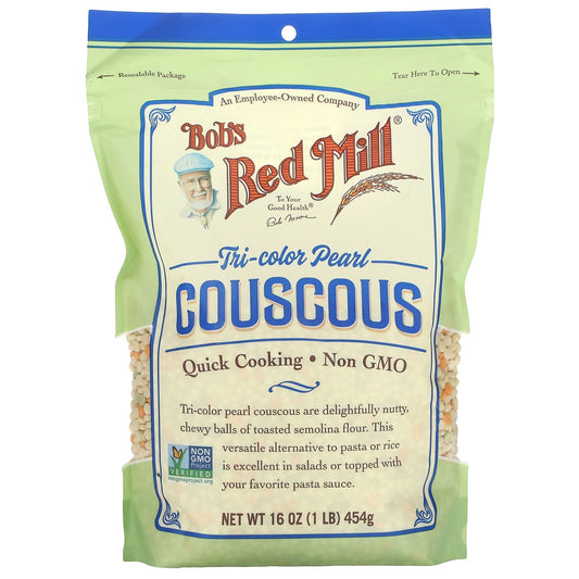 Bob's Red Mill-Tri-Color Pearl Couscous-1 lb (454 g)