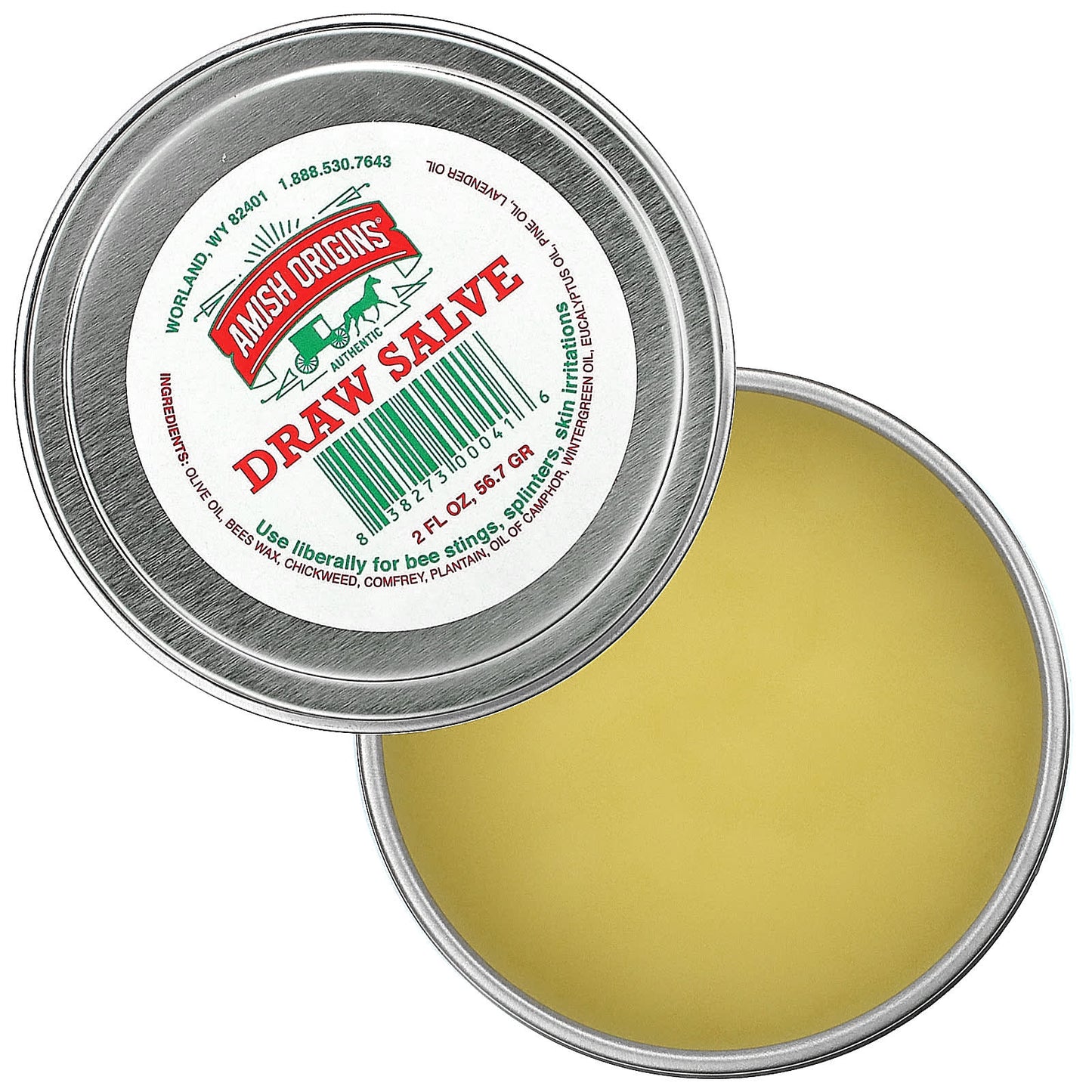 Amish Origins, Draw Salve, 2 fl oz (56.7 g)