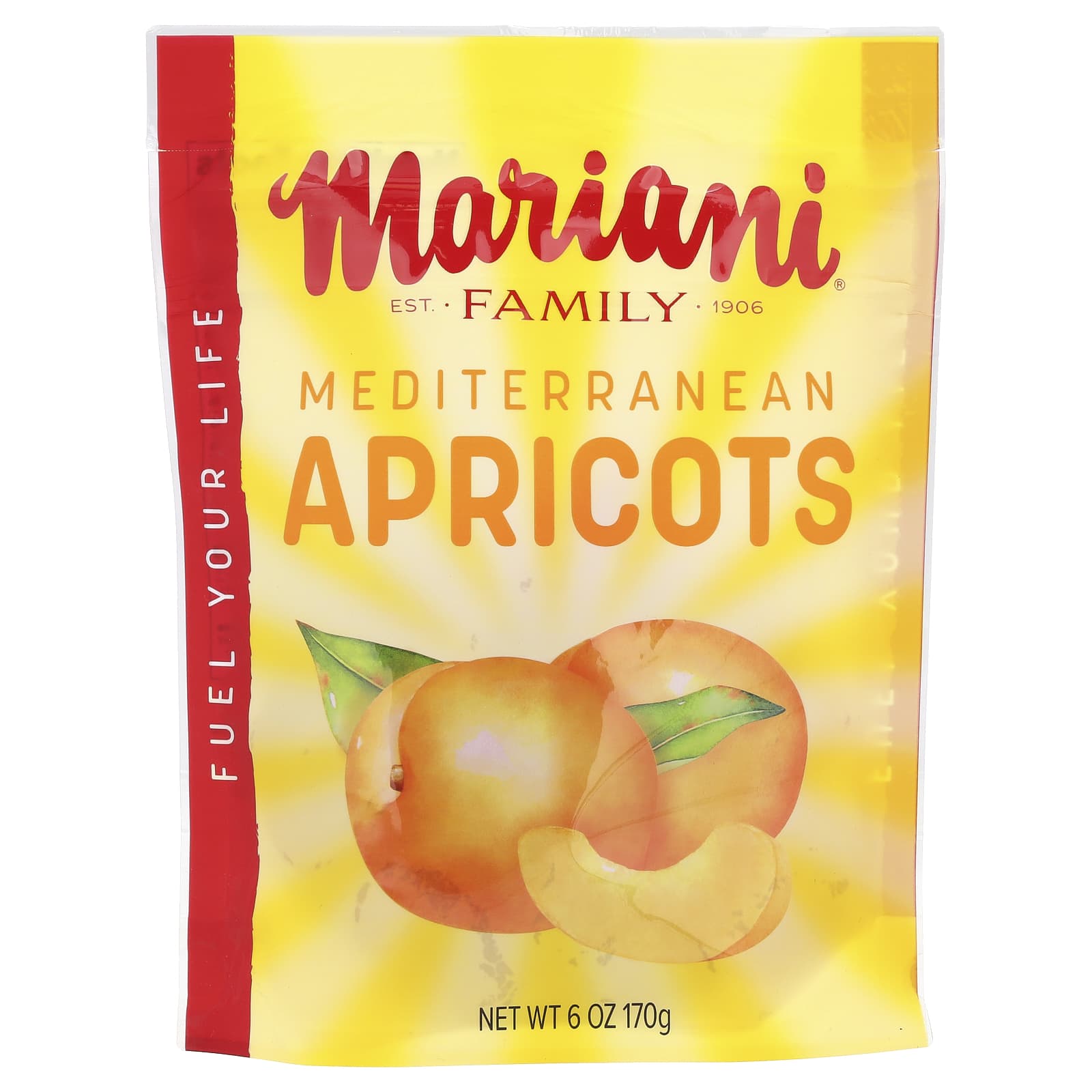 Mariani Dried Fruit-Mediterranean Apricots-6 oz (170 g)