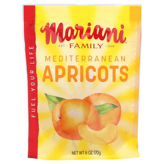 Mariani Dried Fruit-Mediterranean Apricots-6 oz (170 g)