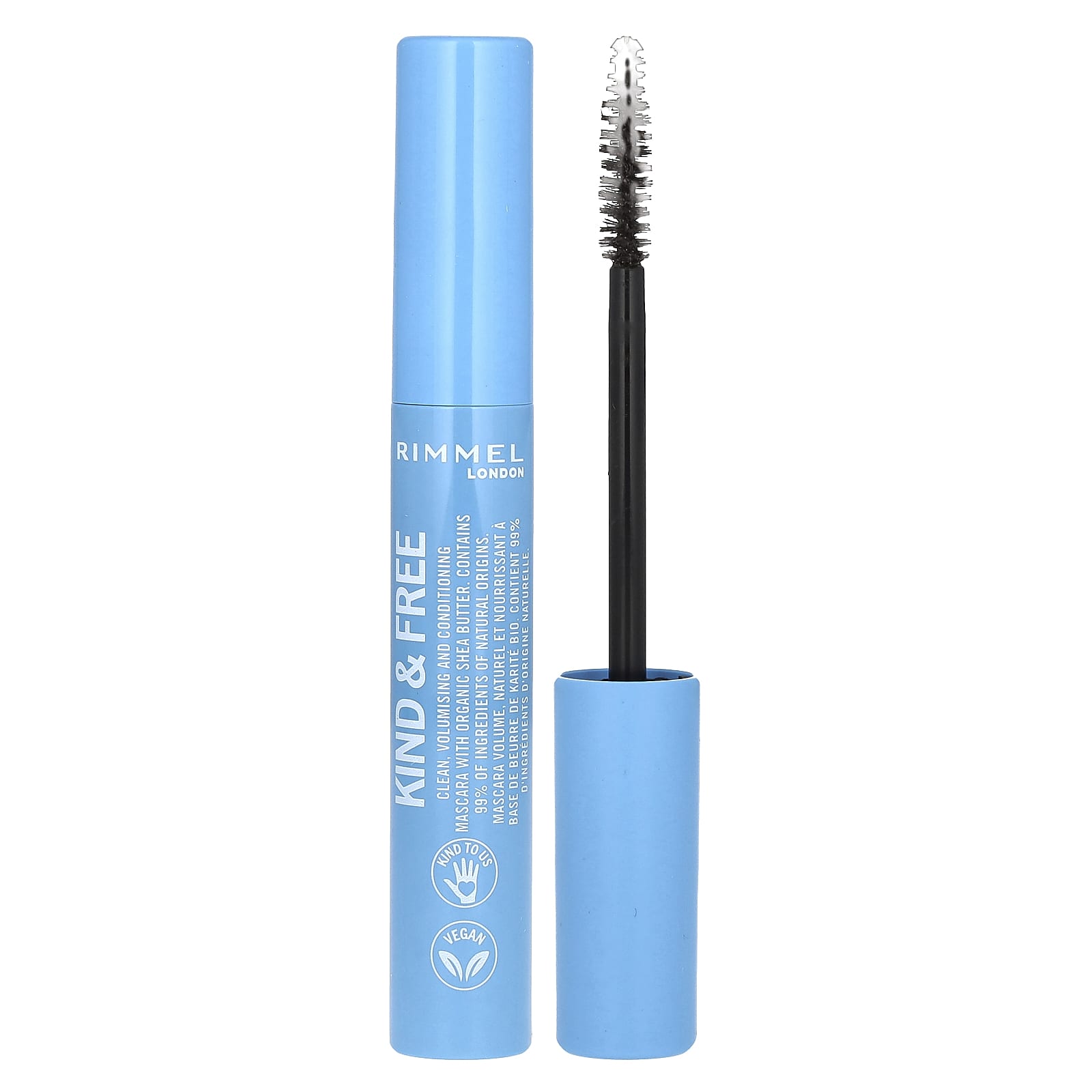 Rimmel London-Kind & Free-Clean Mascara-002 Brown Black-0.23 fl oz (7 ml)