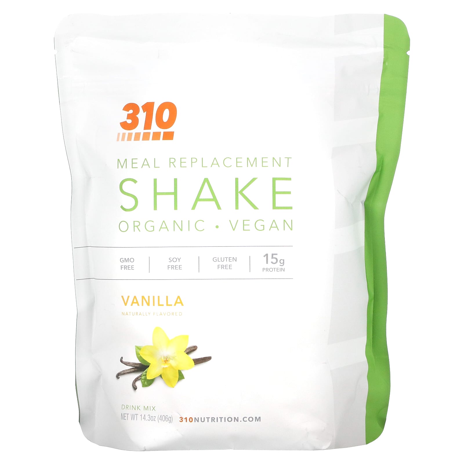 310 Nutrition-Meal Replacement Shake-Vanilla-14.3 oz (406 g)