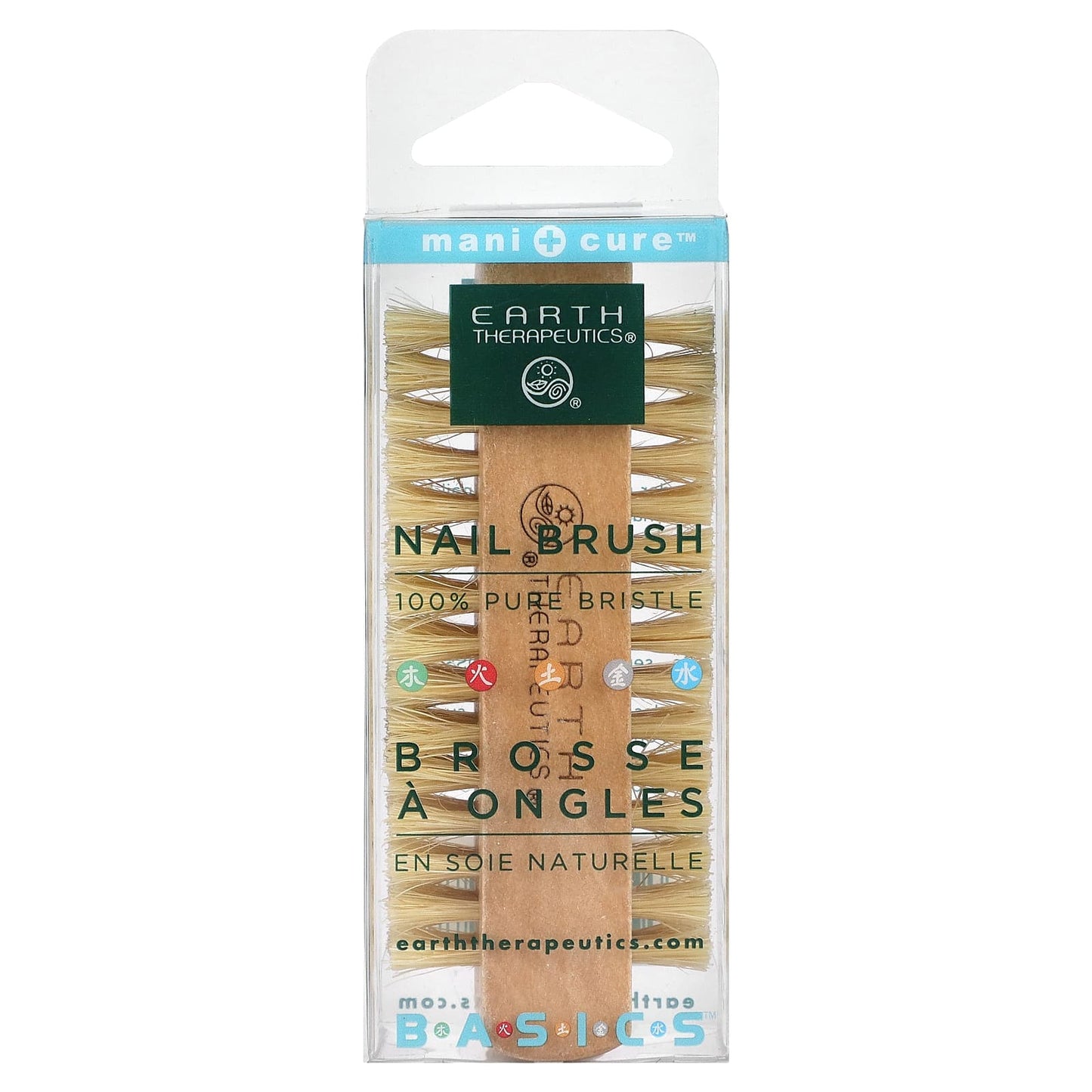 Earth Therapeutics, Basics, Nail Brush, 1 Brush