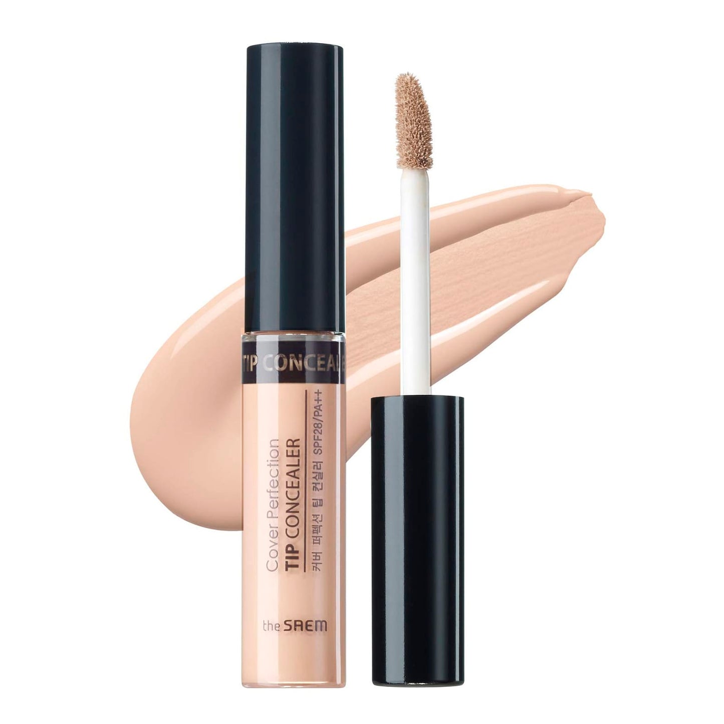 The Saem, Cover Perfection, Tip Concealer, SPF 28 PA++, 1.5 Natural Beige, 0.23 oz