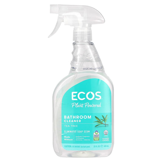 Earth Friendly Products-ECOS-Bathroom Cleaner-Tea Tree-22 fl oz (650 ml)