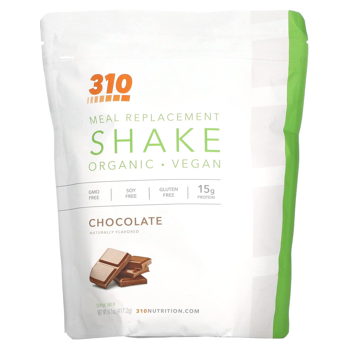 310 Nutrition-Meal Replacement Shake-Chocolate-14.7 oz (417.2 g)