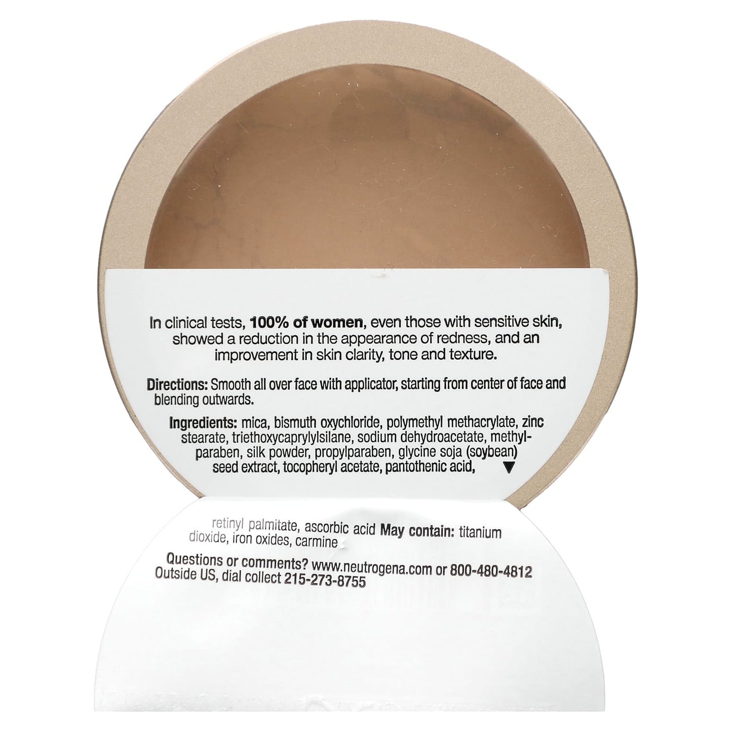 Neutrogena, Mineral Sheers, Loose Powder Foundation, Nude 40, 0.19 oz (5.5 g)