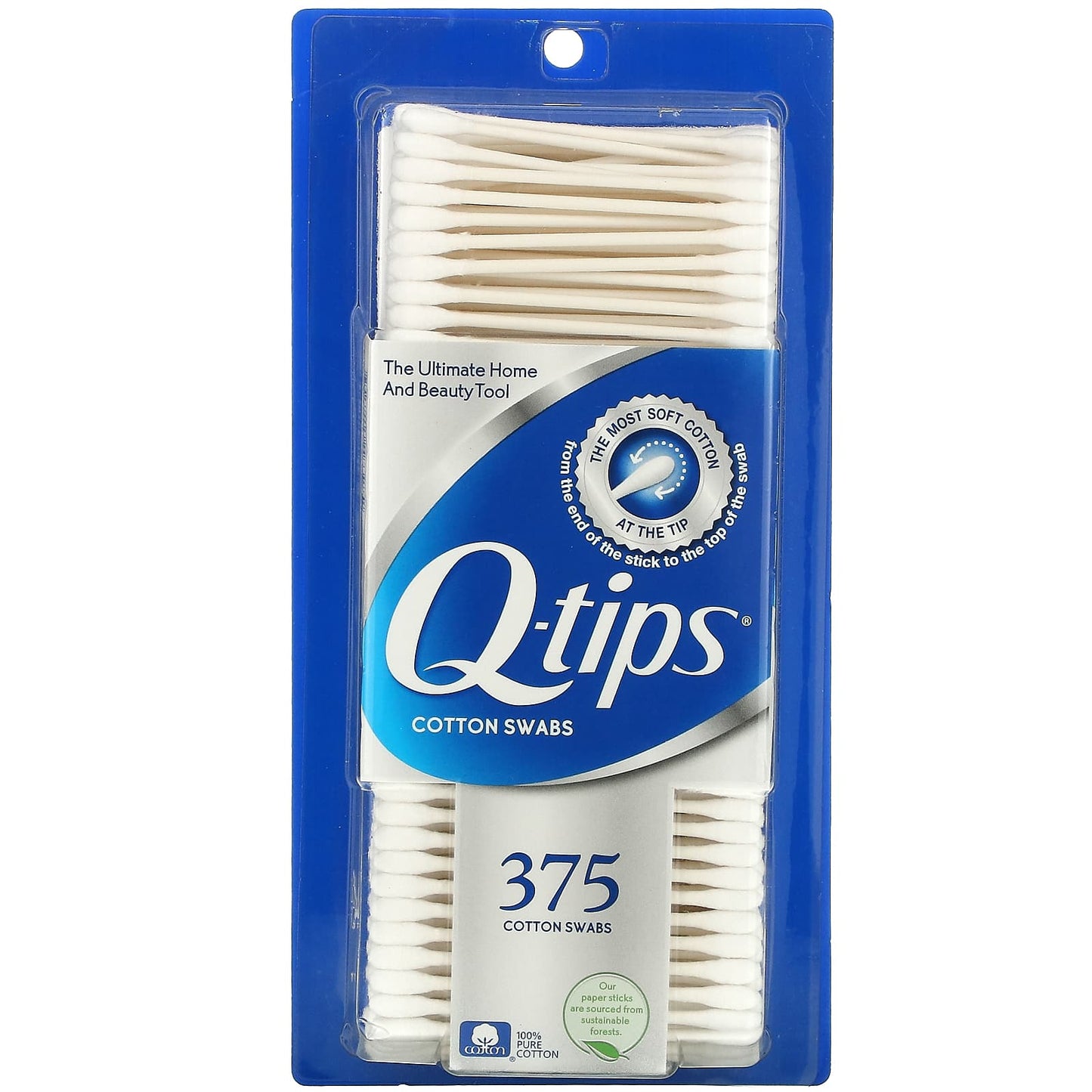 Q-tips-Cotton Swabs-375 Swabs