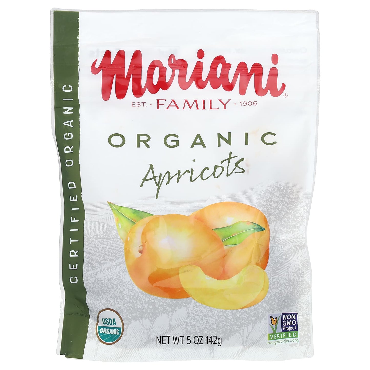 Mariani Dried Fruit-Organic Apricots-5 oz (142 g)